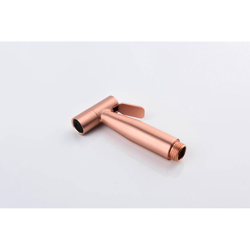 Handheld Bidet For Toilet - Rose Gold Metal, Two Spray Modes Pet Cleaning, Rust & Corrosion , Easy Installation Process 2 Modes, And Cleaning