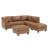 Faux Leather Modular Sectional