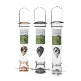 Makai Metal Hanging Tube Bird Feeder