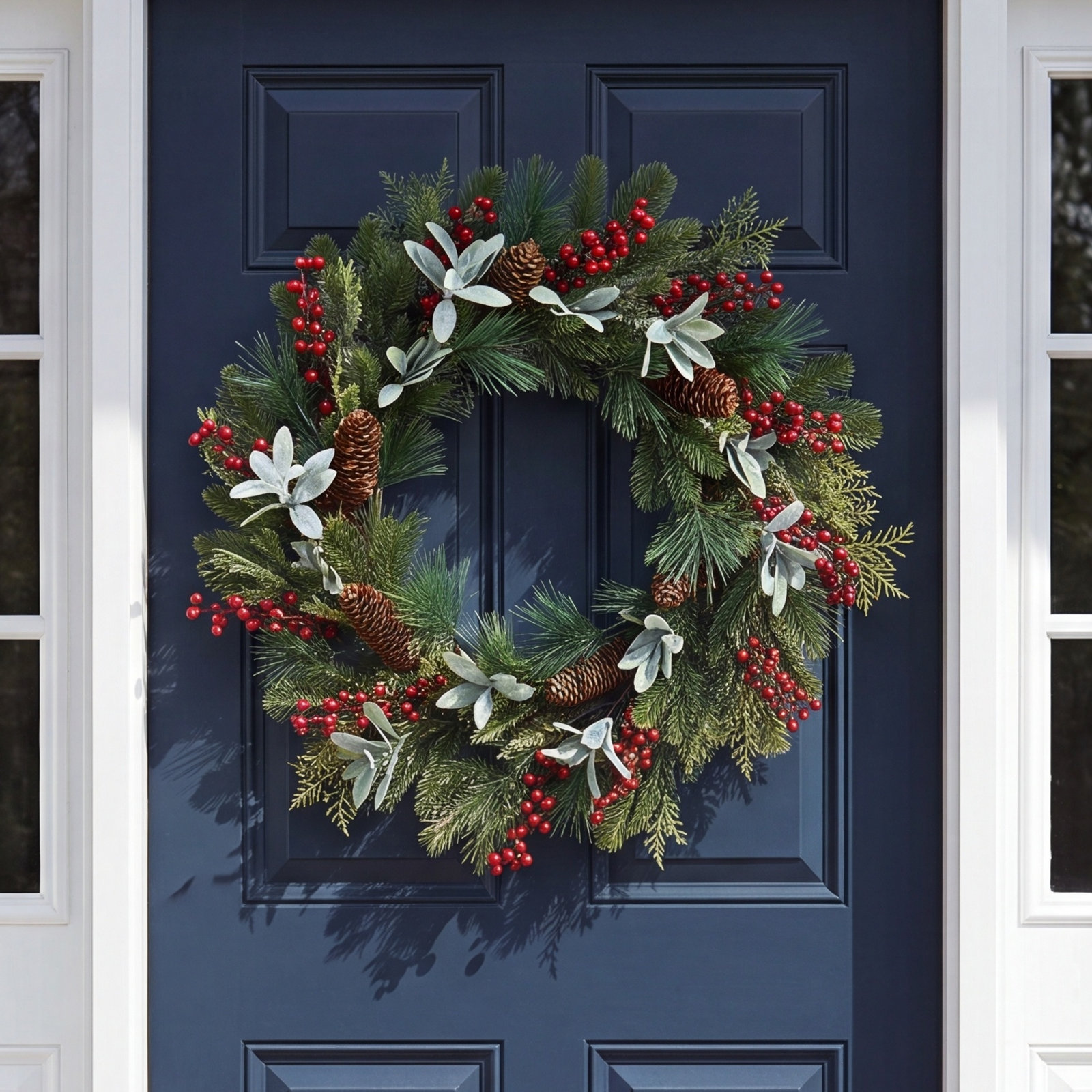 24" Pine Wreath