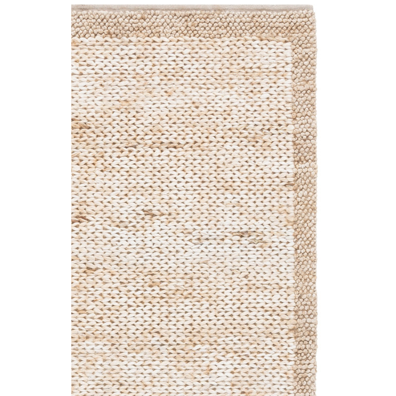 Natural Fiber Handwoven Jute Rug, Runner 2'3" x 8'