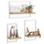 3 Piece Wood Bracket Shelf-189479173