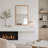 Wavy Rectangle Solid Wood Frame Decorative Mirror For Bedroom, Bathroom, Living Room, Entryway-708307488-708307500