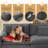 Lashanda 109.45"W L-shape Deep Seat Sectional Sofa Cloud Couch with One Ottoman