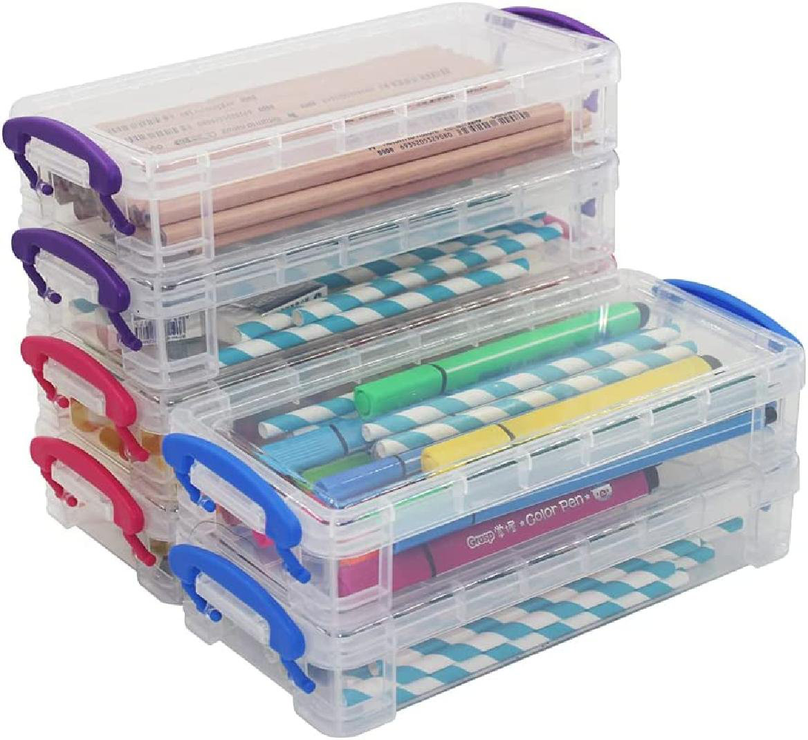 Large clear plastic pencil case store