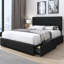 Ensemble de chambre à coucher 3 pièces, lit plateforme avec rangement à 4 tiroirs, 2 tables de chevet-251356662-256789523