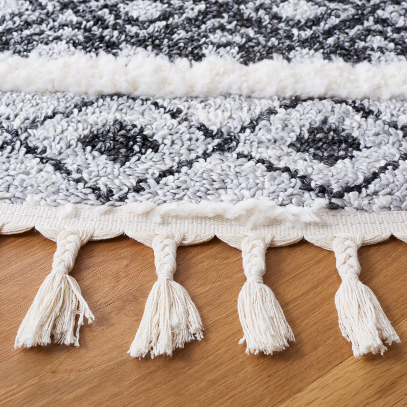 Tapis à poils longs Tyner, Rectangle 4 pi x 6 pi