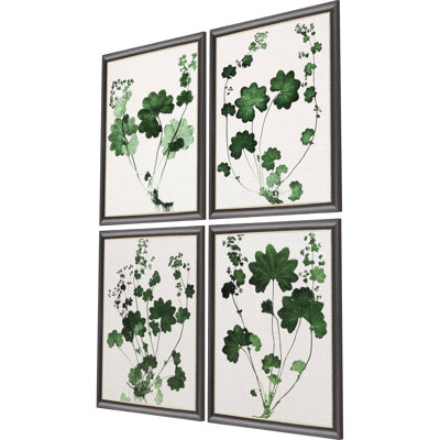 Forest Foliage - 4 Piece Picture Frame Graphic Art Set -  Paragon, 31003