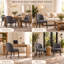Chaises de salle à manger rembourrées-104469026-104469027