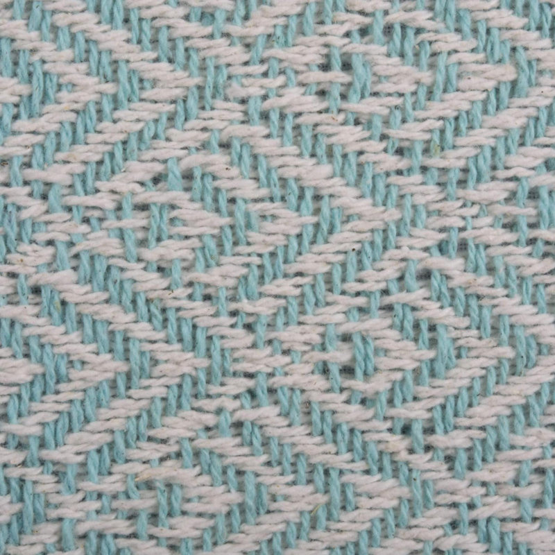Anoka Diamond Table Runner, Aqua