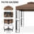 8 Ft. W x 8 Ft. D Steel Patio Gazebo-93869505