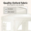 Aliodija 3m x 3m Steel Patio Gazebo-1901186556