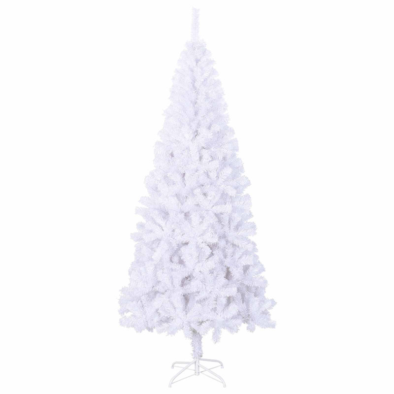 Lighted Artificial Christmas Tree, 210cm H, Black