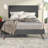 Modway Amaris Platform Bed with Round Splayed Legs-2086107276-2086167708