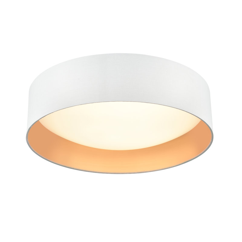 Plafonnier encastré à DEL Alpena - blanc, 25 W, H 4,13 po x l 16 po x P 16 po