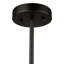  Luminaire suspendu 4 lumières noir