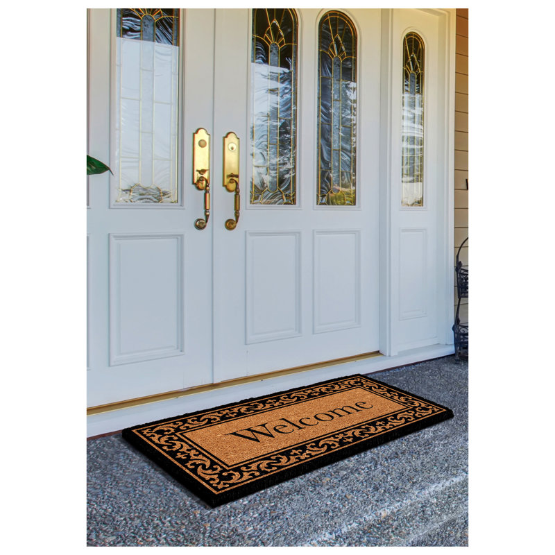 Tapis d'intérieur / extérieur antidérapant Annee, Rectangle l 30 po x L 48 po