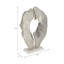 Statuette sculptée 18 po Shanette, argent