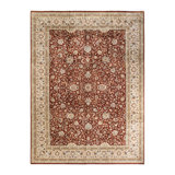 Classic One-of-a-Kind 9' 1" X 12' 1" Hand Knotted Area Rug
