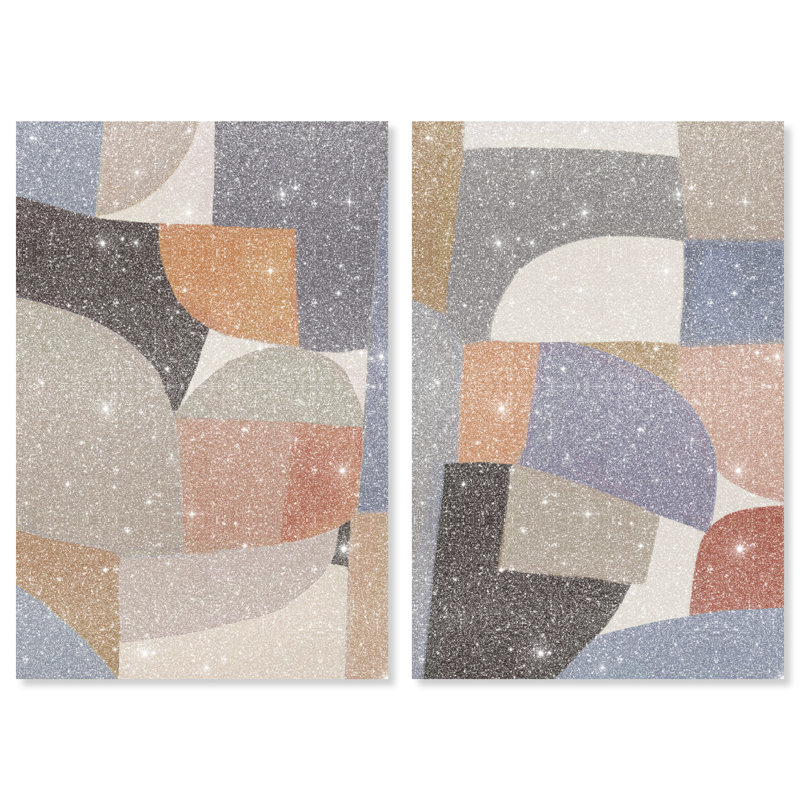 Muted Prelude Set Set by Oliver Gal, 30"H x 20"W, Gallery Wrapped