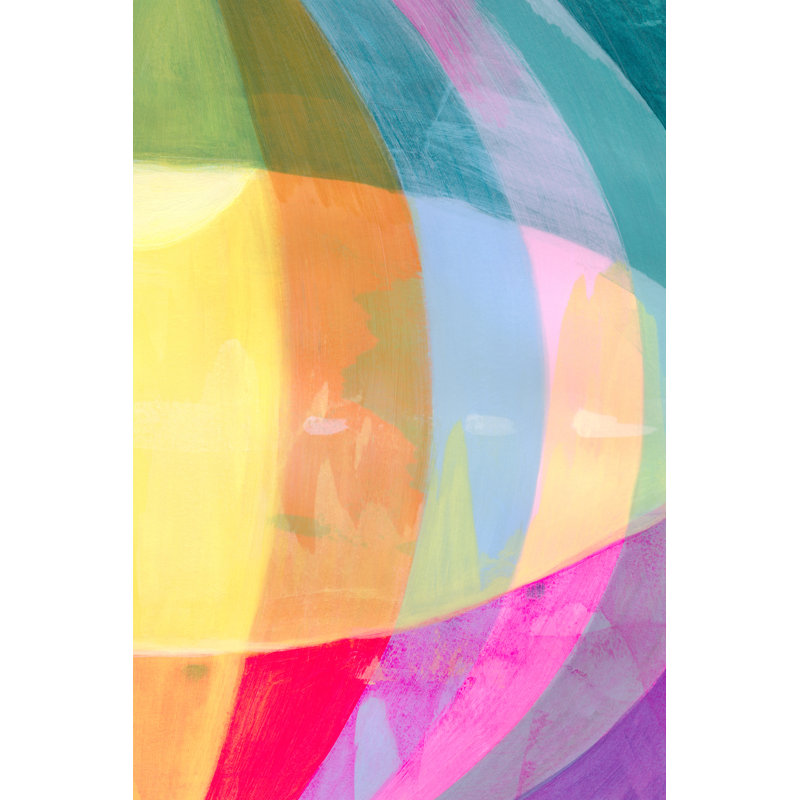 Neon Flare II by Grace Popp - Wrapped Canvas Print, 46 cm H x 30 cm W
