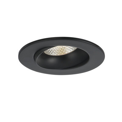 Midway 3.5" 12W 1-Light Round Gimbal Trim - 5CCT