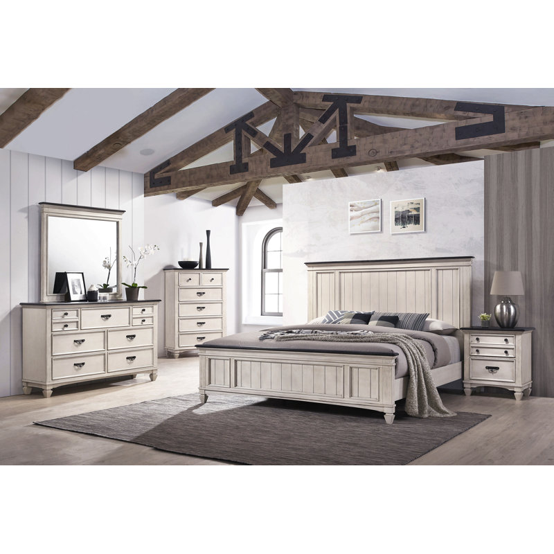 Accent Nightstand - Beige