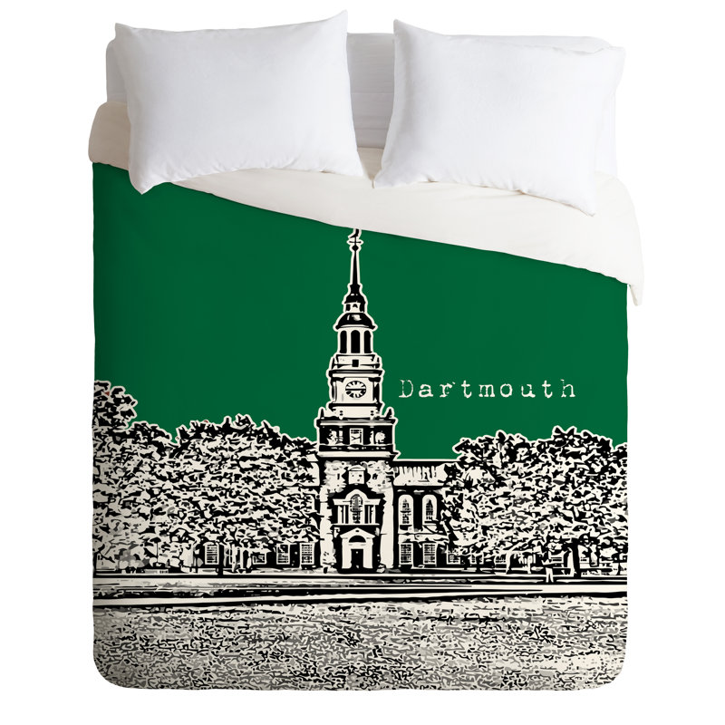Ensemble de housse de couette dartmouth college, Housse de couette simple / simple TG et 1 taie dé