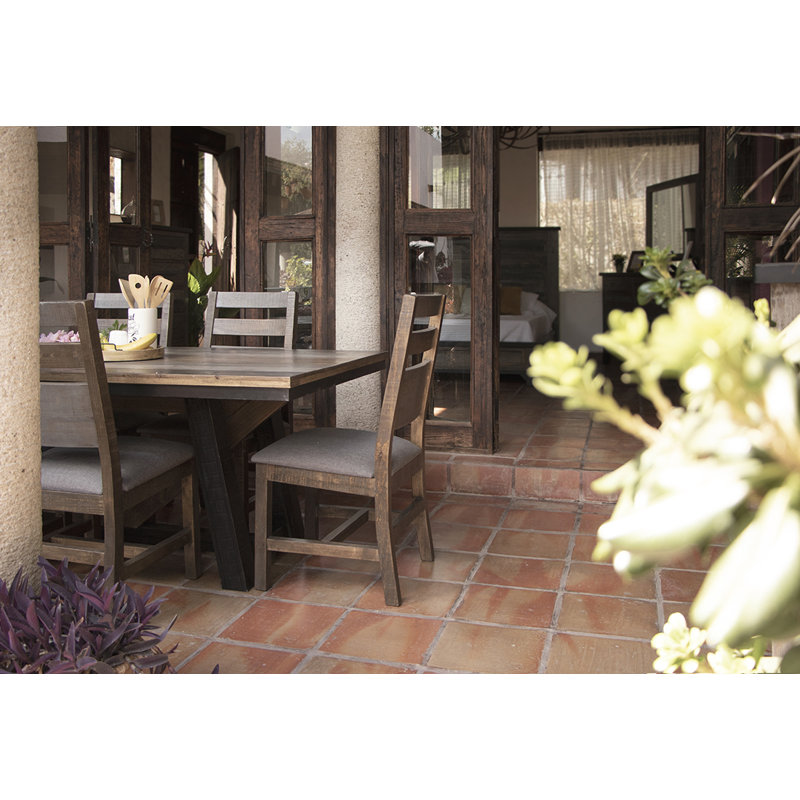 Deeone Pine Solid Wood Dining Table