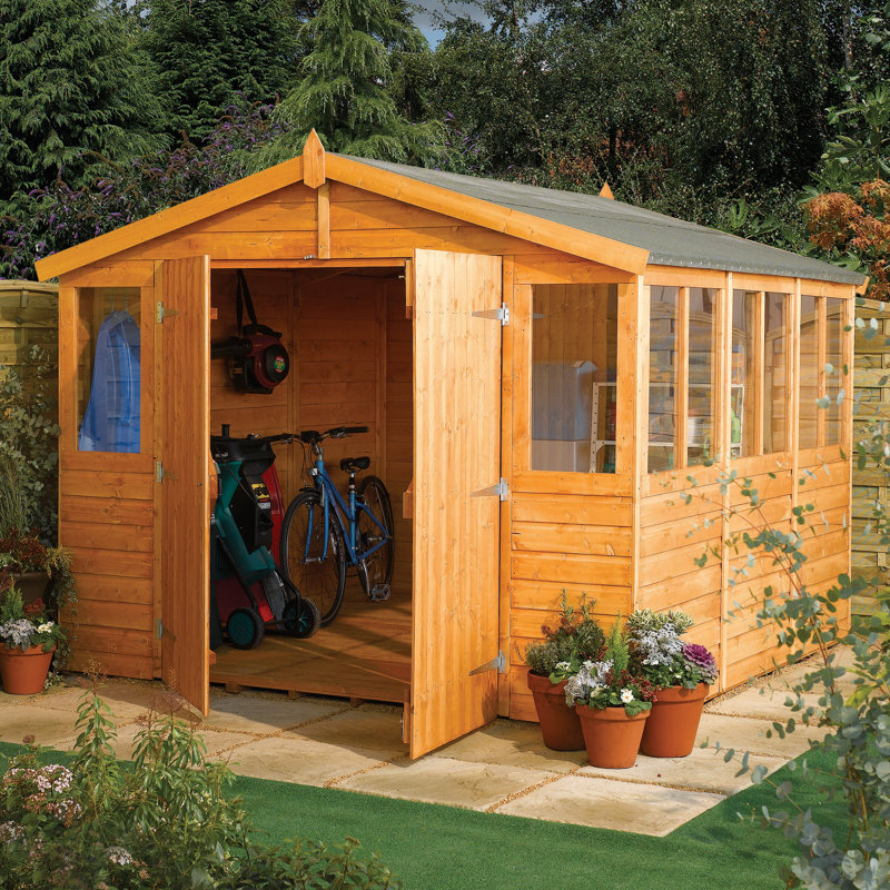 Rowlinson Workshop/Shed 9x12, 9ft. W x 15ft. D