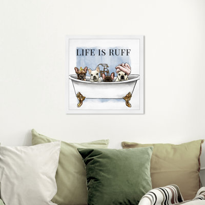 « Life is Ruff » par Oliver Gal - art graphique