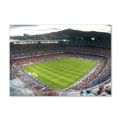 Barcelona Stadium - Wrapped Canvas Print