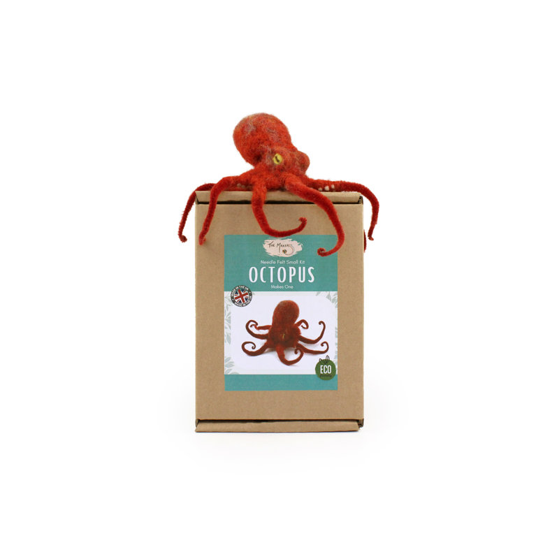 Felting Kit - Octopus Needle Felt Kit