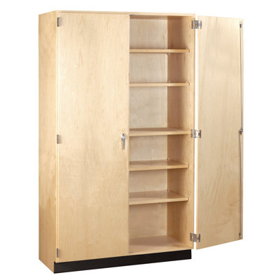 Armoire de classe 4 compartiments avec bacs