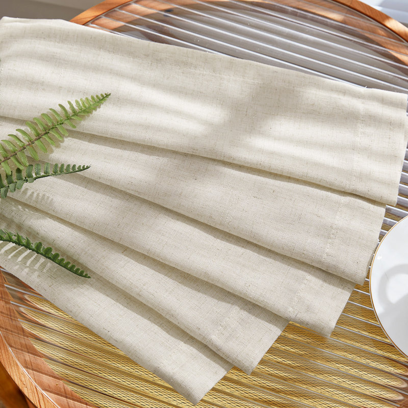 Rideaux filtrant la lumière Linen, H 50 po x L 95 po, Brut