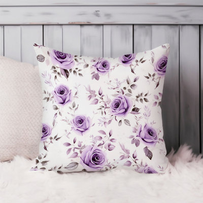 Floral Purple Rose Flowers XVIII