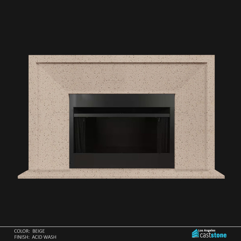 Phoenix Fireplace Surround, Beige 4