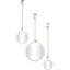 Ensemble de 3 miroirs muraux Cline