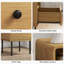 40cm W Steel Bedside Table