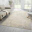 Tapis intérieur moderne abstrait beige / bleu pierre Kwamane-1961170307