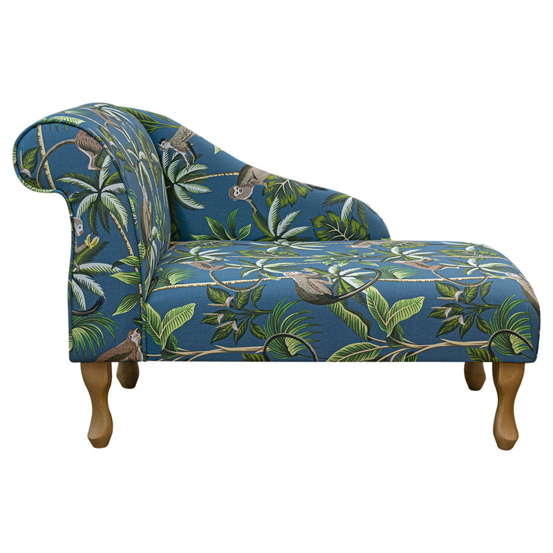 Teal Monkey Mini Chaise Longue