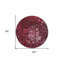 Tapis d'intérieur rond 8 po Merlot