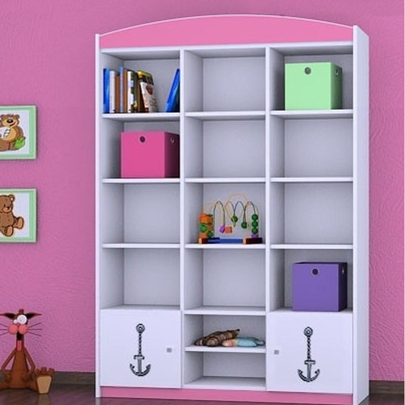 Cadence 183cm H X 132cm W Kids Cube, Pink