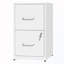 Armoire de rangement de bureau verrouillable à 2 tiroirs avec rails de suspension réglables-1116935646
