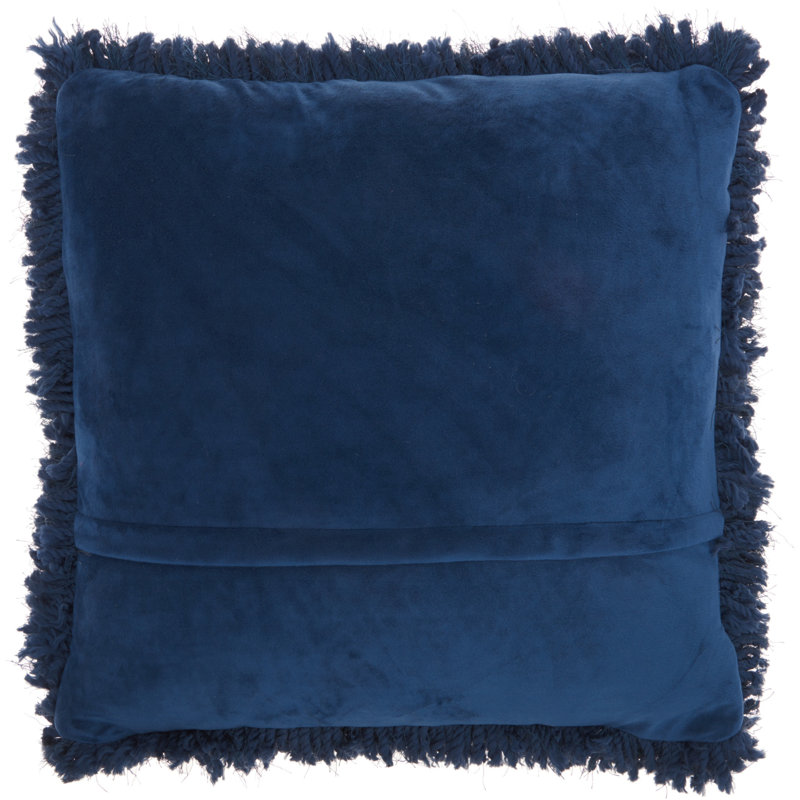 Square Pillow Cover & Insert, Navy