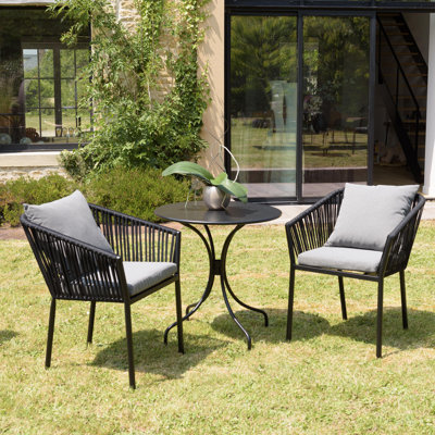 Macedon Patio Dining Armchair with Cushion