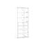Alice Springs Tall Storage Cabinet with Push-to-Open Doors & 4 Drawers-127662744