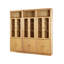Delbis 223cm H x 222cm W Bookcase