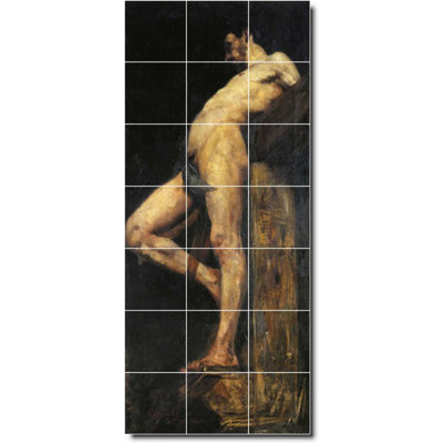 Carreau de peinture murale 18 po x 42 po 6 po x 6 po