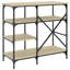 Baker's Rack 90X40x84 Cm Engineered Wood And Metal-1773472304